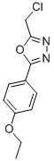 CAS 登录号：36770-19-1， 2-(氯甲基)-5-(4-乙氧基苯基)-1,3,4-恶二唑