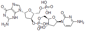 CAS#: 36786-90-0, [(2R,3S,5R)-5-(2-Amino-6-Oxo-3H-Purin-9-Yl)-2-(Phosphonooxymethyl)Oxolan-3-Yl] [(2R,3S,5R)-5-(4-Amino-2-Oxopyrimidin-1-Yl)-3-Hydroxyoxolan-2-Yl]Methyl Hydrogen Phosphate