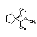 CAS 登录号：367923-36-2， (2S)-2-甲氧基-2-[(1R)-1-甲氧基乙基]四氢呋喃