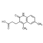 CAS#: 36796-92-6, 3-(4,6-Dimethyl-2-Oxo-1,2-Dihydro-3-Quinolinyl)Propanoic Acid