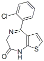 CAS#: 36811-58-2, 5-(2-Chlorophenyl)-3,4-Dihydrothieno[3,2-f][1,4]Diazepin-2-One