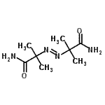 CAS 登录号：3682-94-8， 2,2'-[(E)-1,2-二氮烯二基]二(2-甲基丙酰胺)