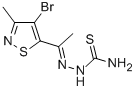 CAS#: 3683-44-1, [1-(4-Bromo-3-Methyl-1,2-Thiazol-5-Yl)Ethylideneamino]Thiourea