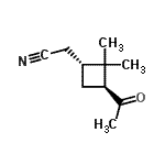 CAS#: 368423-20-5, [(1R,3S)-3-Acetyl-2,2-Dimethylcyclobutyl]Acetonitrile
