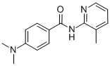CAS 登录号：36844-94-7， 4-二甲基氨基-N-(3-甲基吡啶-2-基)苯甲酰胺
