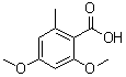 CAS#: 3686-57-5, 2,4-Dimethoxy-6-Methylbenzoic Acid