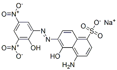 CAS#: 3687-83-0, Sodium (6E)-4-Amino-6-[(2-Hydroxy-3,5-Dinitrophenyl)Hydrazinylidene]-5-Oxonaphthalene-1-Sulfonate