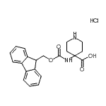 CAS#: 368866-09-5, 4-{[(9H-Fluoren-9-Ylmethoxy)Carbonyl]Amino}-4-Piperidinecarboxylic Acid Hydrochloride (1:1)