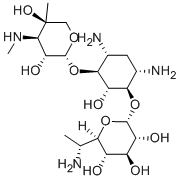 CAS#: 36889-16-4, 2-(Aminomethyl)-6-[4,6-Diamino-3-(3,5-Dihydroxy-5-Methyl-4-Methylaminooxan-2-Yl)Oxy-2-Hydroxycyclohexyl]Oxyoxane-3,4,5-Triol