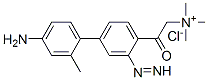 CAS#: 36904-42-4, [2-[4-(4-Amino-2-Methylphenyl)Diazenylphenyl]-2-Oxoethyl]-Trimethylazanium Chloride