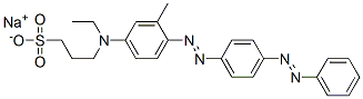 CAS#: 36904-62-8, Sodium 3-[Ethyl-[3-Methyl-4-(4-Phenyldiazenylphenyl)Diazenylphenyl]Amino]Propane-1-Sulfonate