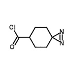 CAS#: 36908-78-8, 1,2-Diazaspiro[2.5]Oct-1-Ene-6-Carbonyl Chloride