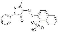 CAS#: 36942-58-2, 2-[(3-Methyl-5-Oxo-1-Phenyl-4H-Pyrazol-4-Yl)Diazenyl]Naphthalene-1-Sulfonic Acid