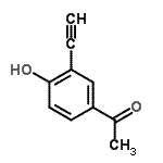 CAS#: 370565-08-5, 1-(3-Ethynyl-4-Hydroxyphenyl)Ethanone
