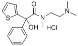CAS#: 37109-10-7, N-(2-Dimethylaminoethyl)-2-Hydroxy-N-Methyl-2-Phenyl-2-Thiophen-2-Ylacetamide Hydrochloride