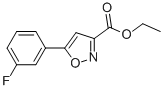CAS 登录号：371157-14-1， 5(3-氟苯基)-异恶唑-3-羧酸乙酯