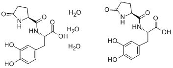 CAS#: 37166-12-4, (2S)-3-(3,4-Dihydroxyphenyl)-2-[[(2S)-5-Oxopyrrolidine-2-Carbonyl]Amino]Propanoic Acid