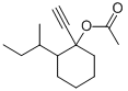 CAS 登录号：37172-05-7， (2-丁烷-2-基-1-乙炔基环己基)乙酸酯