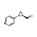 CAS#: 372183-89-6, (1R,2R)-2-(4-Pyridinyl)Cyclopropanecarbaldehyde