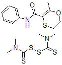 CAS#: 37244-87-4, 5,6-dihydro-2-methyl-N-phenyl-1,4-Oxathiin-3-carboxamide mixt. with tetramethylthioperoxydicarbonic diamide