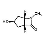 CAS#: 372511-65-4, (1R,3R,5S)-3-Hydroxy-6-Methyl-6-Azabicyclo[3.2.0]Heptan-7-One
