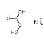 CAS 登录号：37275-77-7， 铵氢过氧基(羟基)硼酸盐