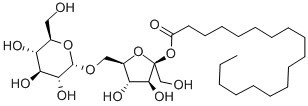 CAS#: 37318-31-3, alpha-D-Glucopyranoside, beta-D-Fructofuranosyl, Octadecanoate