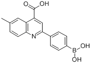 CAS#: 373384-16-8, 2-(4-Boronophenyl)-6-methylquinoline-4-carboxylic acid