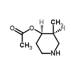 CAS#: 373603-85-1, [(3S,4R)-3-Methyl-4-Piperidyl] Acetate