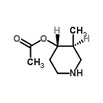 CAS#: 373604-40-1, [(3S,4S)-3-Methyl-4-Piperidyl] Acetate