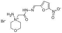 CAS#: 37386-06-4, Amino(((5-Nitrofurfurylidene)Hydrazino)Carbonylmethyl)-Morpholinium Bromide