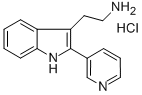CAS 登录号：374064-07-0， 2-(2-吡啶-3-基-1H-吲哚-3-基)乙胺单盐酸盐