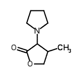 CAS#: 374673-78-6, 4-Methyl-3-(1-Pyrrolidinyl)Dihydro-2(3H)-Furanone