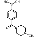 CAS 登录号：374927-12-5， {4-[(4-甲基-1-哌嗪基)羰基]苯基}硼酸