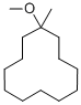 CAS 登录号：37514-30-0， 1-甲基环十二烷基甲基醚