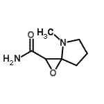 CAS 登录号：375395-21-4， 4-甲基-1-氧杂-4-氮杂螺[2.4]庚烷-2-甲酰胺