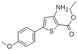 CAS#: 37572-24-0, Ethyl 3-Amino-5-(4-Methoxyphenyl)Thiophene-2-Carboxylate