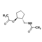 CAS#: 375819-05-9, (1S,2R)-2-(Acetamidomethyl)Cyclopentyl Acetate