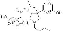 CAS 登录号：37627-57-9， 3-(1-丁基-3-丙基-3-吡咯烷基)苯酚柠檬酸盐