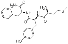 CAS 登录号：37637-13-1， 蛋氨酰-酪氨酰-苯丙氨酰胺