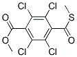 CAS#: 3765-57-9, Methyl 2,3,5,6-Tetrachloro-4-Methylsulfanylcarbonylbenzoate