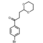 CAS 登录号：376637-07-9， 1-(4-溴苯基)-3-(1,3-二恶烷-2-基)-1-丙酮