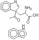 CAS#: 376646-58-1, 3-(3-Acetyl-3H-Indol-3-Yl)Alanine - 1H-Indole (1:1)