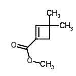 CAS#: 37676-91-8, Methyl 3,3-Dimethyl-1-Cyclobutene-1-Carboxylate