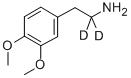 CAS#: 37699-47-1, 2-(3,4-Dimethoxyphenyl)Ethyl-1,1-D2-Amine