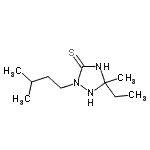 CAS#: 377060-97-4, 5-Ethyl-5-Methyl-2-(3-Methylbutyl)-1,2,4-Triazolidine-3-Thione