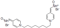 CAS 登录号：37736-20-2， 氧代-[[1-[8-[4-(氧代铵基亚甲基)吡啶-1-基]辛基]吡啶-4-亚基]甲基]铵二溴化物