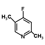 CAS#: 37778-14-6, 4-Fluoro-2,5-Dimethylpyridine