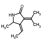 CAS#: 37817-28-0, (4Z)-4-Ethylidene-3-Isopropylidene-5-Methyl-2-Pyrrolidinone