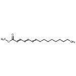 CAS#: 37822-81-4, Methyl 2,4,6-Hexadecatrienoate
